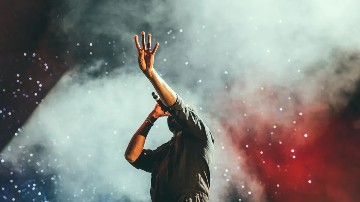 Hip-hop radio station website design